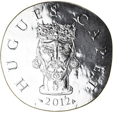 Francia, Monnaie de Paris, 10 Euro, Hugues Capet, 2012, Paris, Proof, FDC