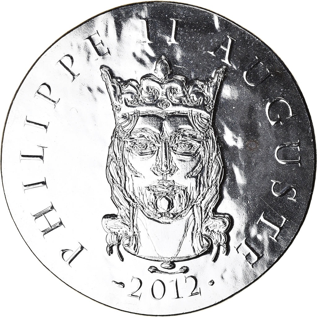 Francia, Monnaie de Paris, 10 Euro, Philippe II Auguste, 2012, Paris, FDC