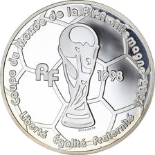 Francia, 1-1/2 Euro, FIFA World Cup, 2005, Paris, FDC, Argento, KM:2020