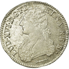 Moneda, Francia, Louis XVI, Écu de Béarn aux branches d'olivier, Ecu, 1784