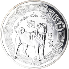 Francia, Année du chien, 1/4 Euro, 2006, Paris, Proof, FDC, Plata, KM:1415