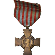 France, Croix du Combattant, WAR, Medal, 1914-1918, Very Good Quality, Bronze