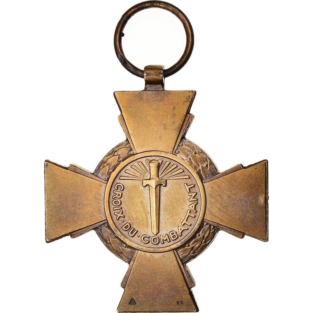 Frankreich, Croix du Combattant, WAR, Medaille, 1914-1918, Excellent Quality