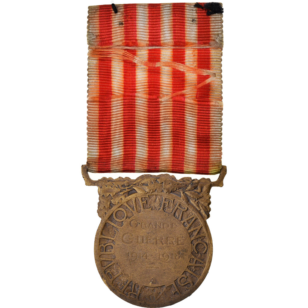 Frankrijk, Grande Guerre, WAR, Medaille, 1914-1918, Heel goede staat, Morlon