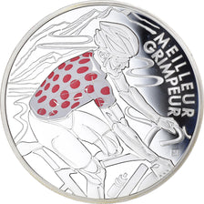 Francja, Monnaie de Paris, 10 Euro, Tour de France Maillot à pois, 2013, Paris