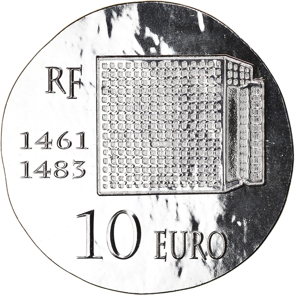Francia, Monnaie de Paris, 10 Euro, Louis XI, 2013, Paris, Proof, FDC, Argento