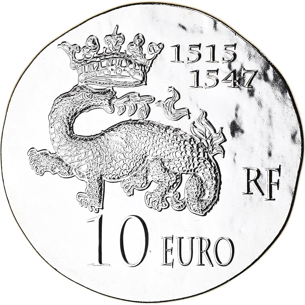Frankrijk, Parijse munten, 10 Euro, François Ier, 2013, Paris, Proof, FDC