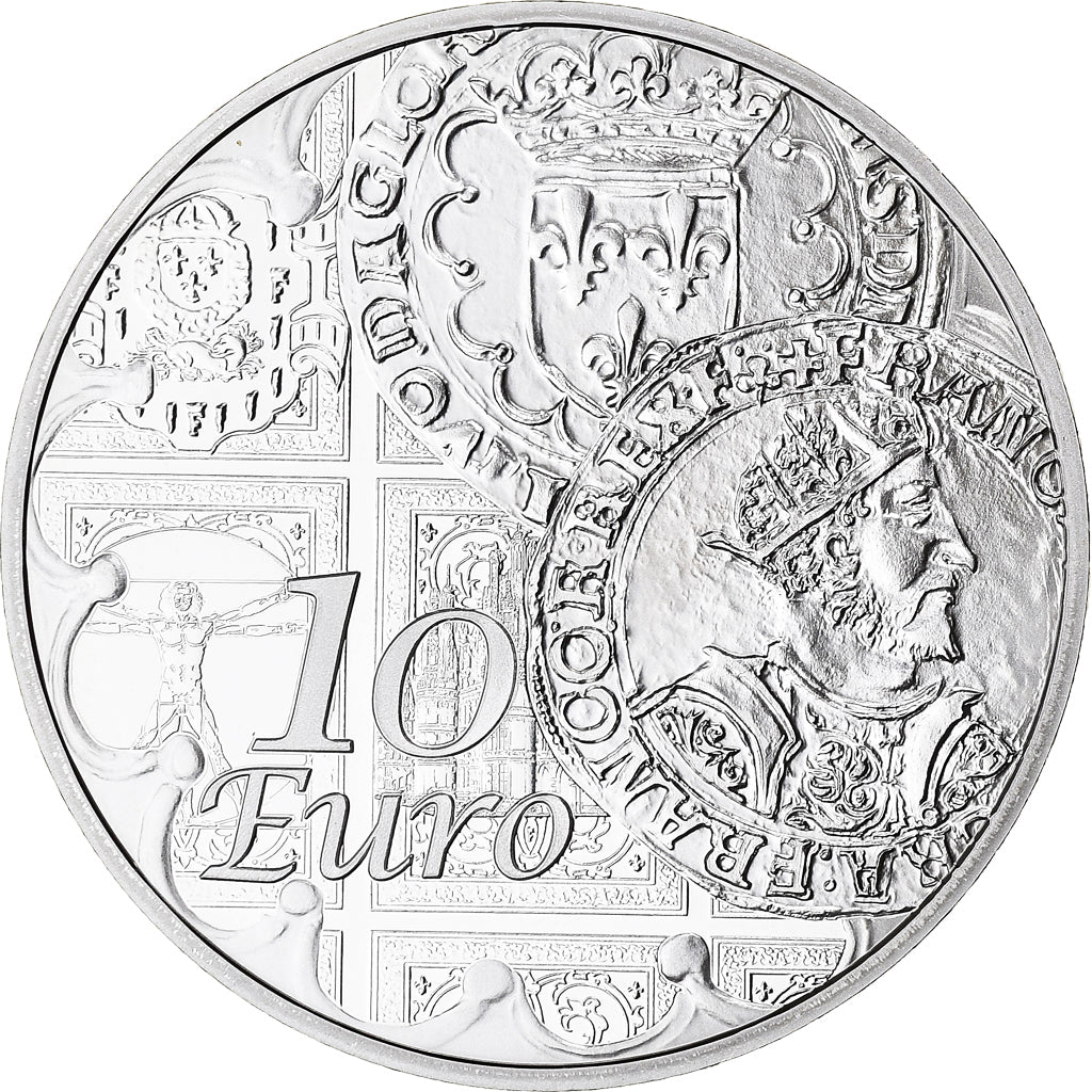 França, Monnaie de Paris, 10 Euro, Semeuse, Le Teston, 2016, Proof, MS(65-70)