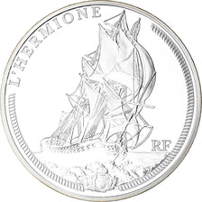 France, Monnaie de Paris, 10 Euro, L'Hermione, 2012, Paris, Proof, MS(65-70)