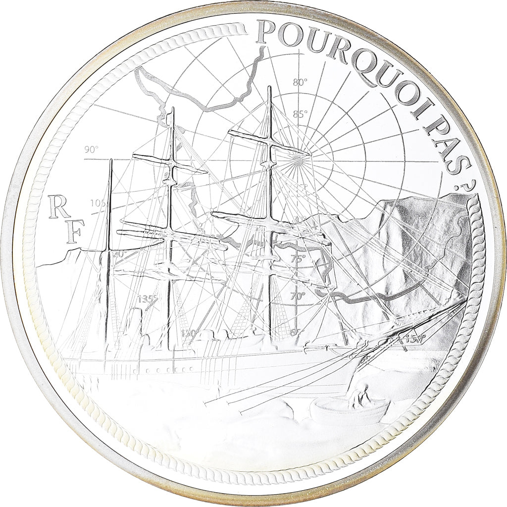 Francia, Monnaie de Paris, 10 Euro, Le Pourquoi pas ?, 2014, Paris, Proof, FDC