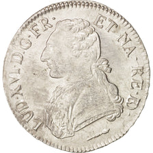 Munten, Frankrijk, Louis XVI, Écu de Béarn aux branches d'olivier, Ecu, 1786