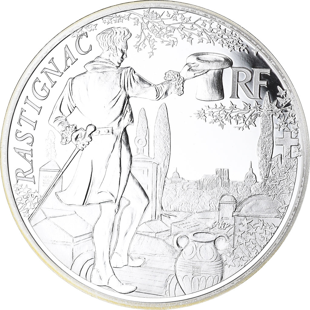 Francia, Monnaie de Paris, 10 Euro, Eugène de Rastignac, 2014, Paris, BE, FDC