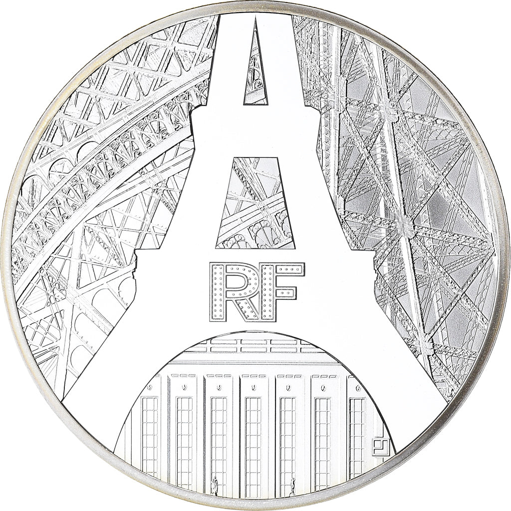 Frankreich, 10 Euro, UNESCO, Rives de Seine, 2014, Paris, Proof, STGL, Silber
