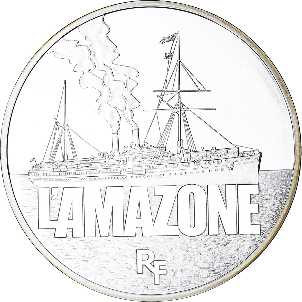 Francia, Monnaie de Paris, 10 Euro, L'Amazone, 2013, Paris, Proof, FDC, Argento