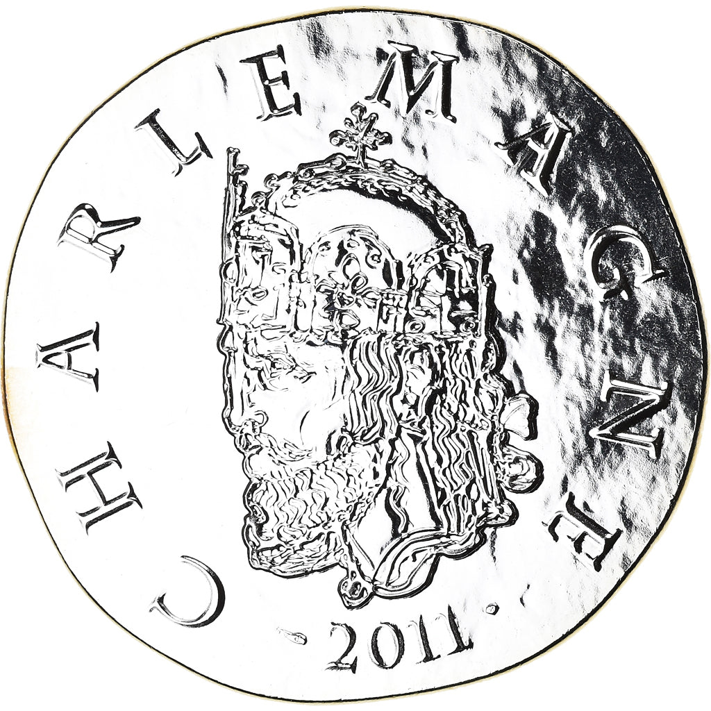 Francia, Monnaie de Paris, 10 Euro, Charlemagne, 2011, Paris, Proof, FDC