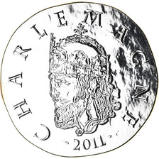 Francia, Monnaie de Paris, 10 Euro, Charlemagne, 2011, Paris, Proof, FDC