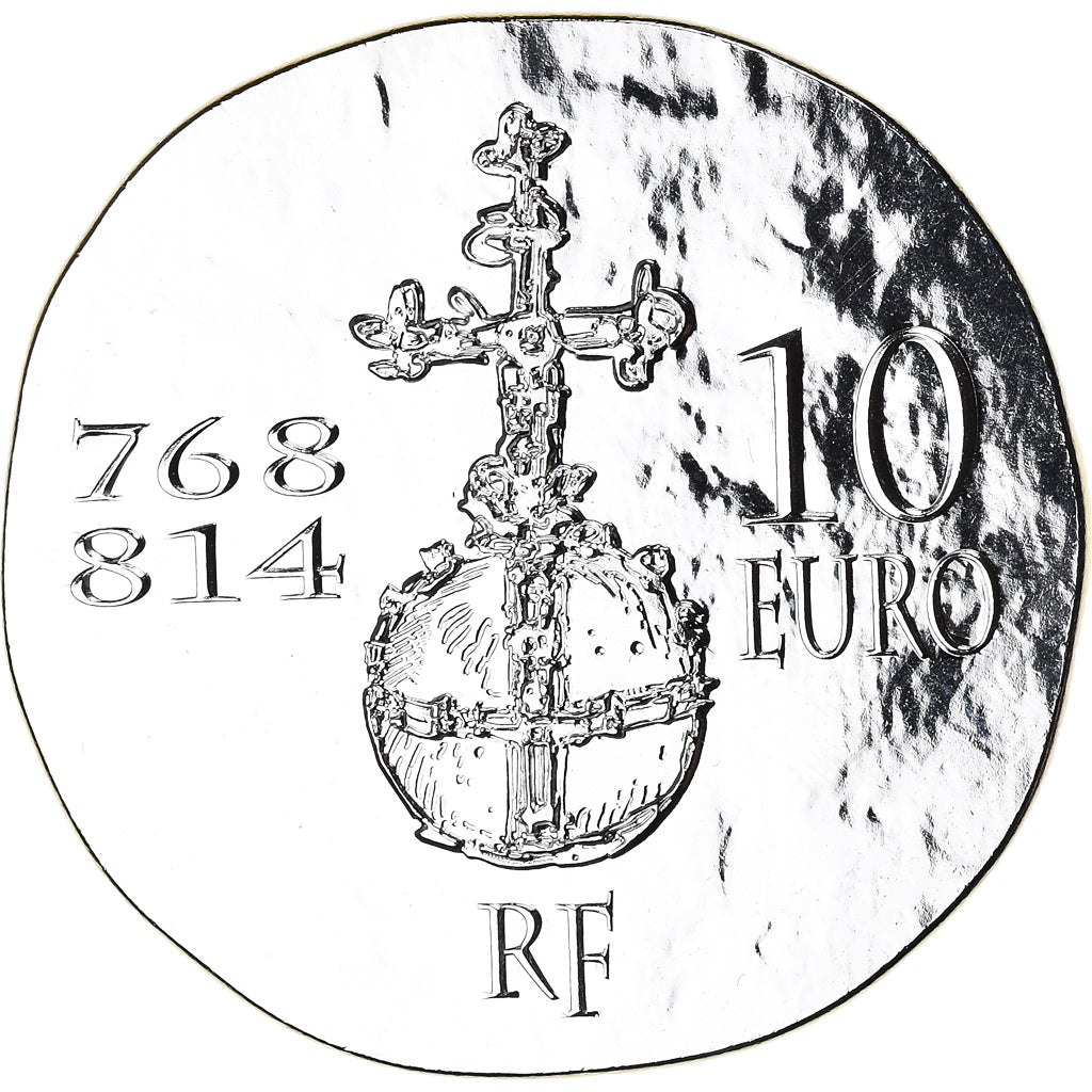 Francia, Monnaie de Paris, 10 Euro, Charlemagne, 2011, Paris, Proof, FDC