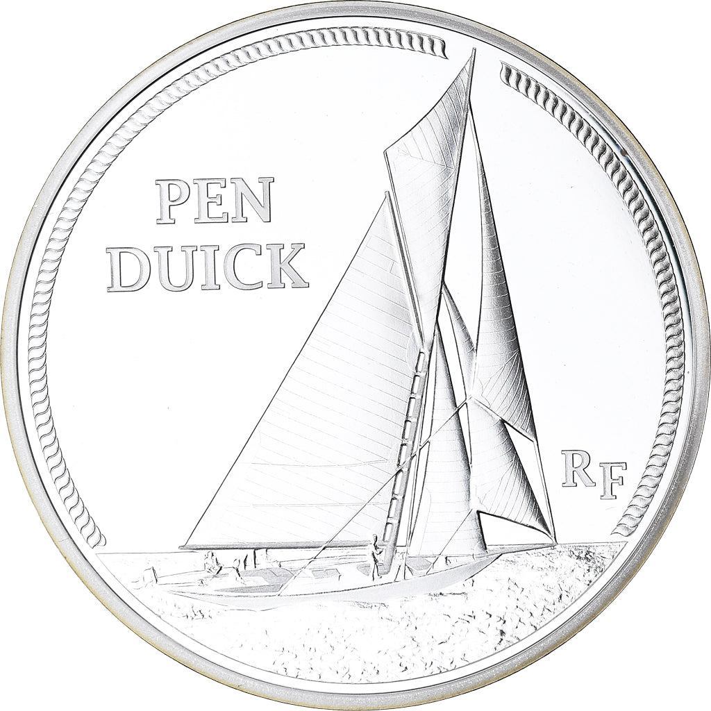 France, Monnaie de Paris, 10 Euro, Pen Duick, 2013, Paris, Proof, FDC, Argent