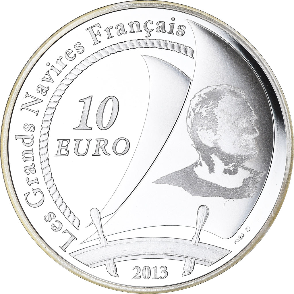 France, Monnaie de Paris, 10 Euro, Pen Duick, 2013, Paris, Proof, FDC, Argent