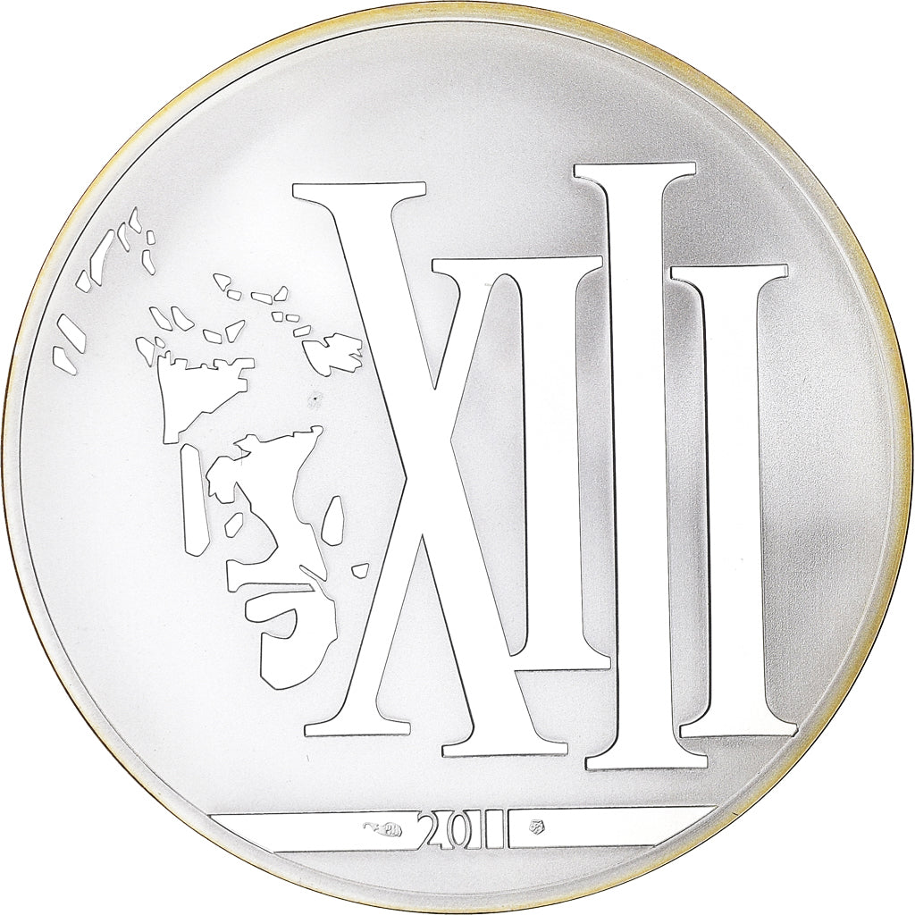 Francia, 10 Euro, XIII, 2011, Paris, Proof, FDC, Argento, KM:1835
