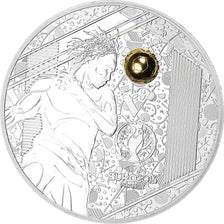 Frankreich, Monnaie de Paris, 10 Euro, UEFA Euro 2016, Tête, 2016, Paris