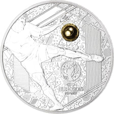 Frankrijk, Parijse munten, 10 Euro, UEFA Euro 2016, Reprise, 2016, Proof, FDC