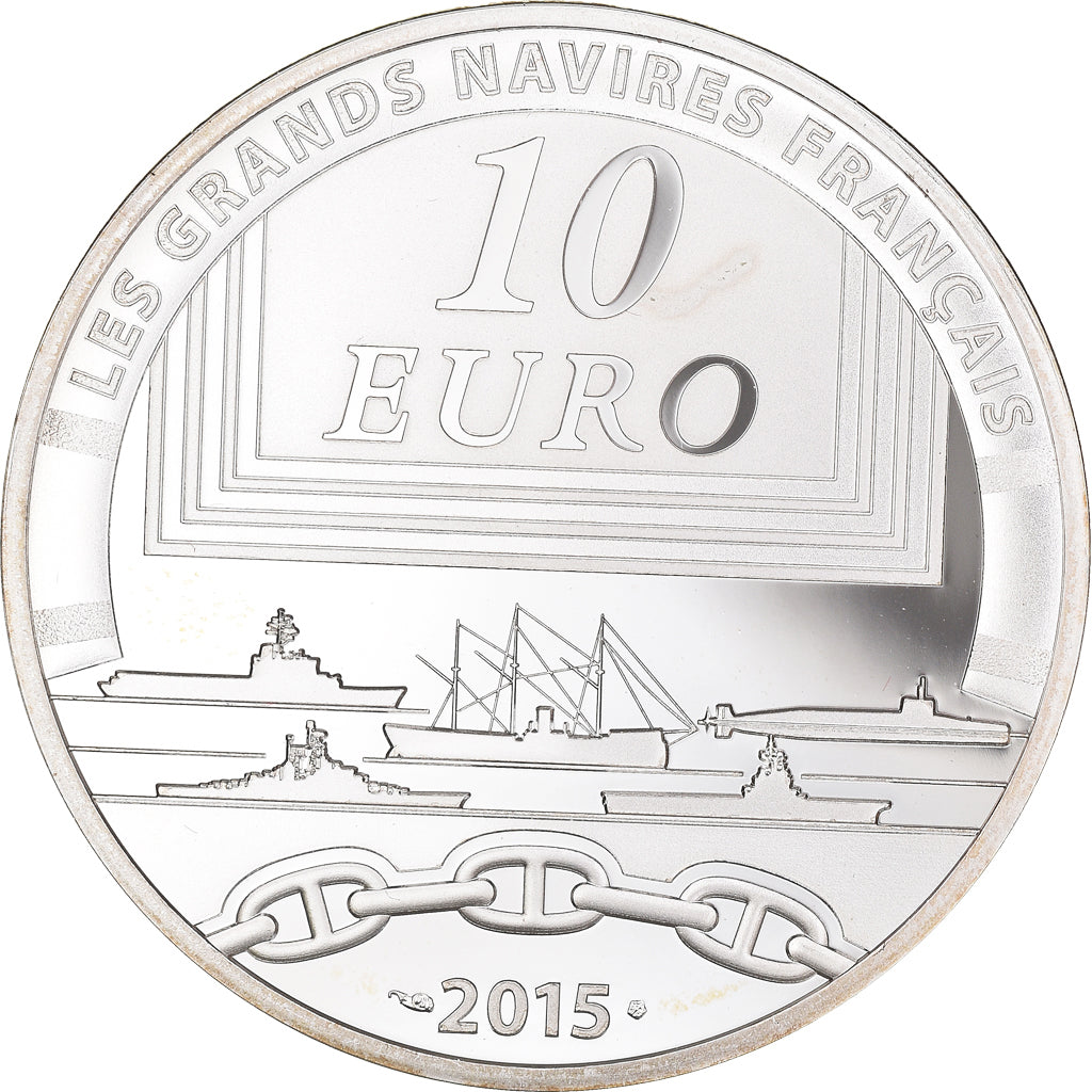 Francia, Monnaie de Paris, 10 Euro, Colbert, 2015, Paris, Proof, FDC, Argento