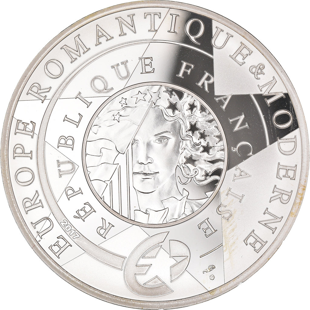 Francia, Monnaie de Paris, 10 Euro, Europa, 2017, Paris, BE, FDC, Argento