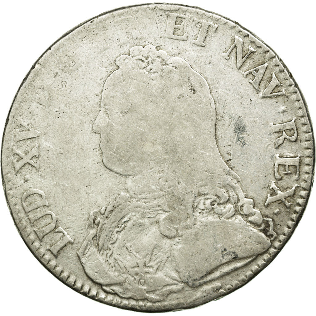 Moneta, Francja, Louis XV, Écu aux branches d'olivier, Ecu, 1726, Paris