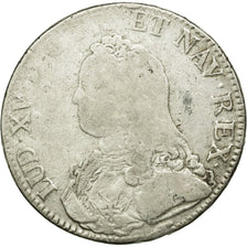 Moneda, Francia, Louis XV, Écu aux branches d'olivier, Ecu, 1726, Paris, BC