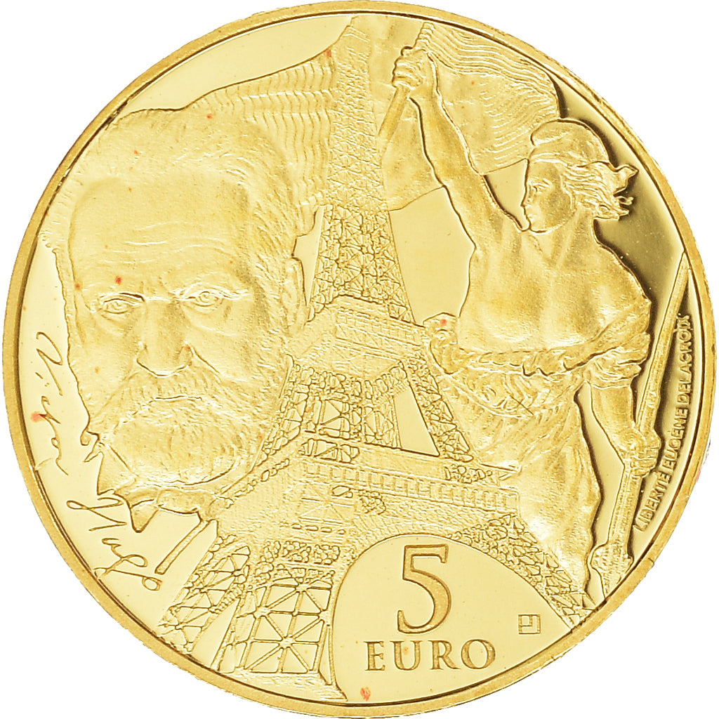 Francia, Monnaie de Paris, 5 Euro, Europa, 2017, Proof, FDC, Oro