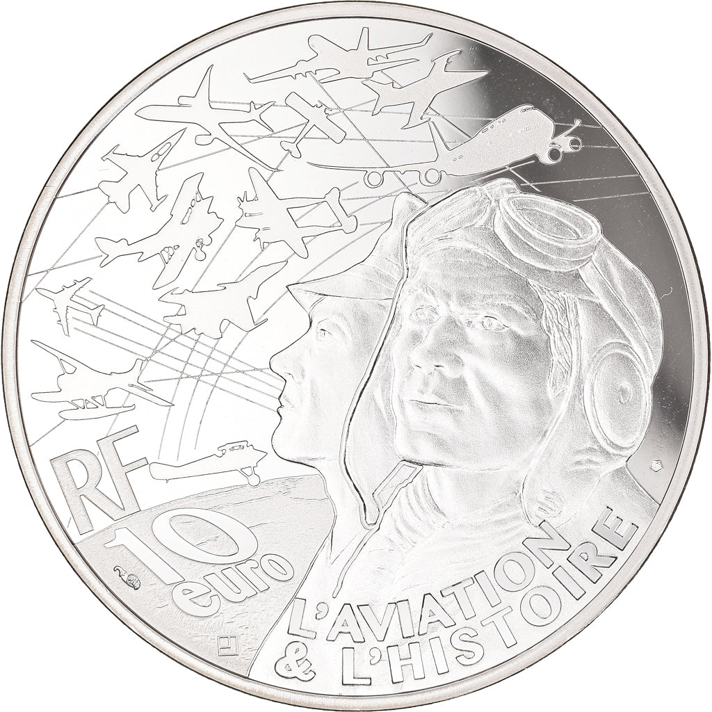 Frankreich, Monnaie de Paris, 10 Euro, Spirit of Saint Louis, 2017, Paris, BE