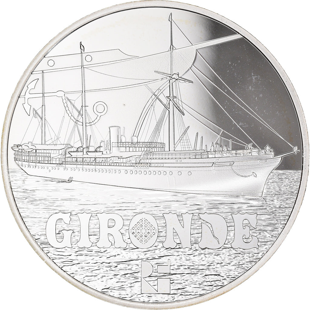France, Monnaie de Paris, 10 Euro, Gironde, 2015, Paris, Proof, MS(65-70)