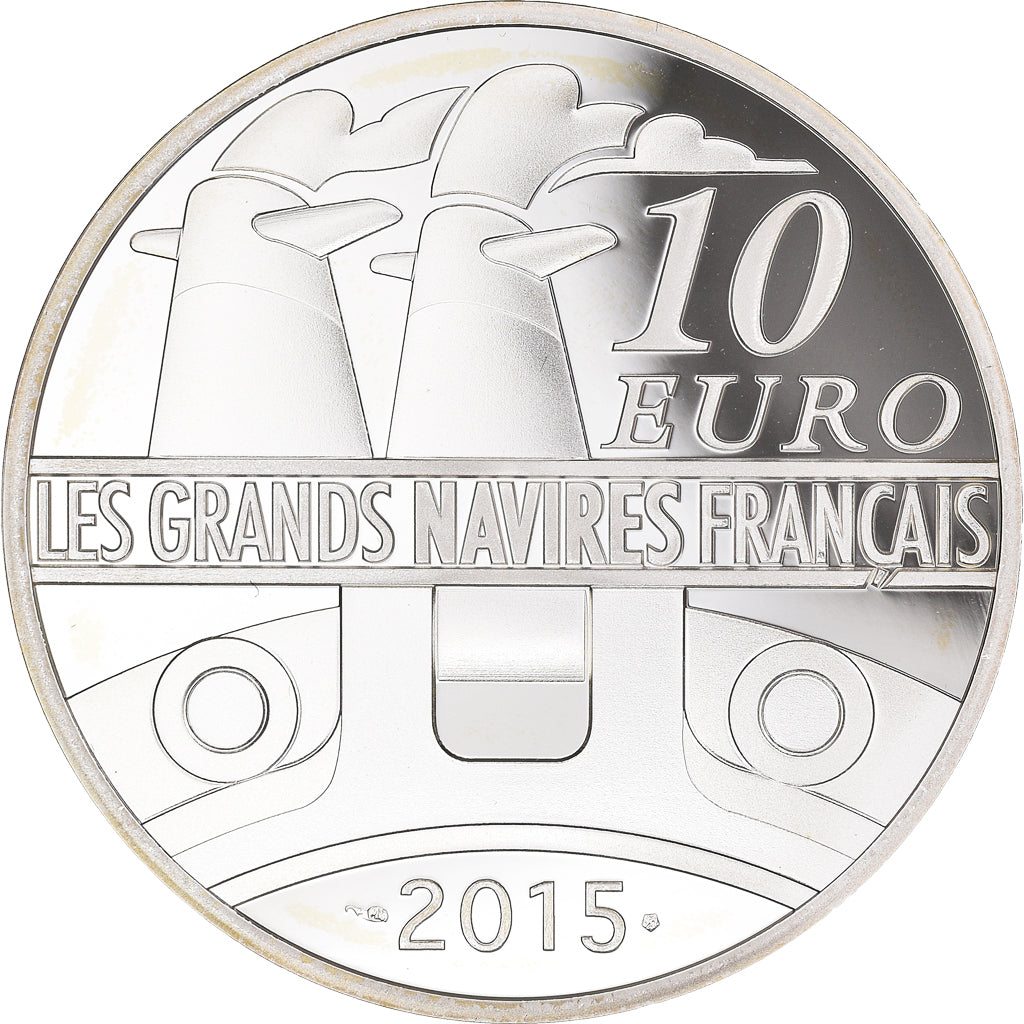 France, Monnaie de Paris, 10 Euro, Gironde, 2015, Paris, Proof, MS(65-70)
