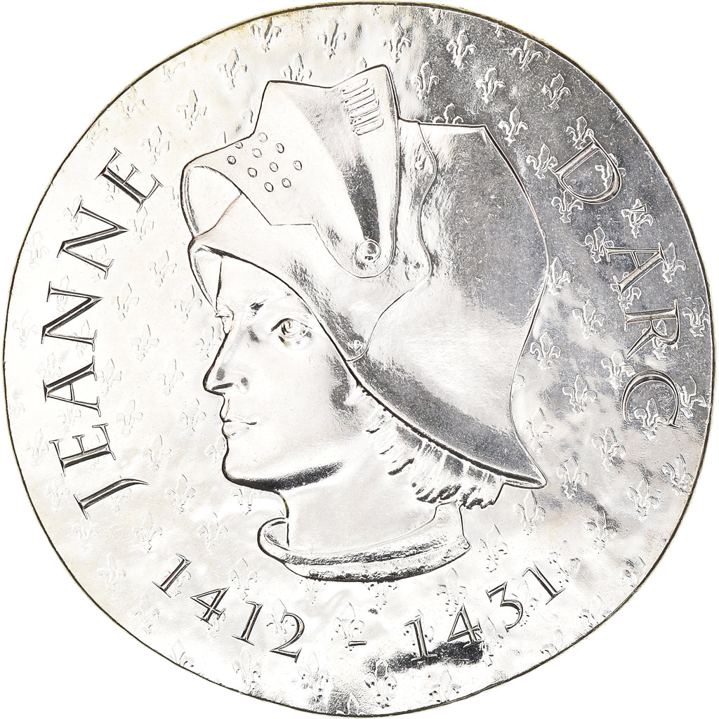 França, Monnaie de Paris, 10 Euro, Jeanne d'Arc, 2016, Proof, MS(65-70), Prata