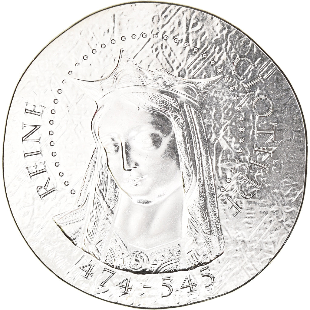 France, Monnaie de Paris, 10 Euro, Reine Clotilde, 2016, BE, FDC, Argent