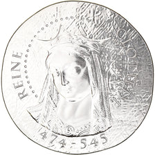 France, Monnaie de Paris, 10 Euro, Reine Clotilde, 2016, BE, FDC, Argent
