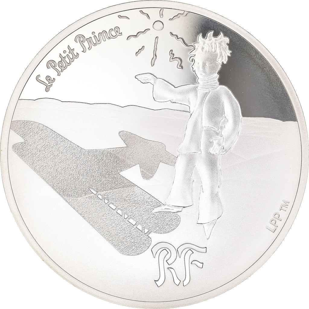 France, Monnaie de Paris, 10 Euro, Petit Prince - Etoiles Guides, 2015, Paris