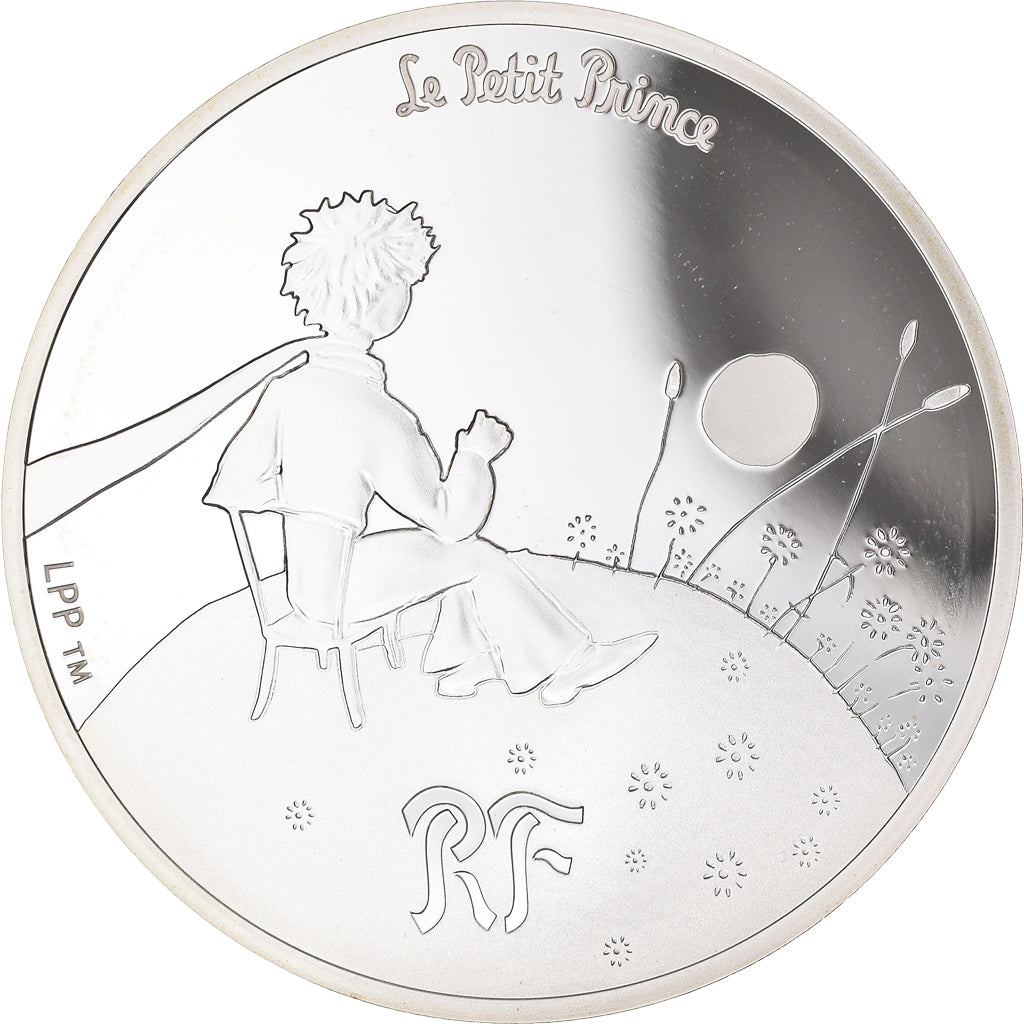 France, Monnaie de Paris, 10 Euro, Petit Prince - Essentiel invisible, 2015