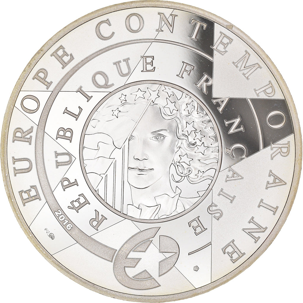 Francja, 10 Euro, Europa, Epoque Contemporaine, Yves Saint Laurent, 2016, Paris
