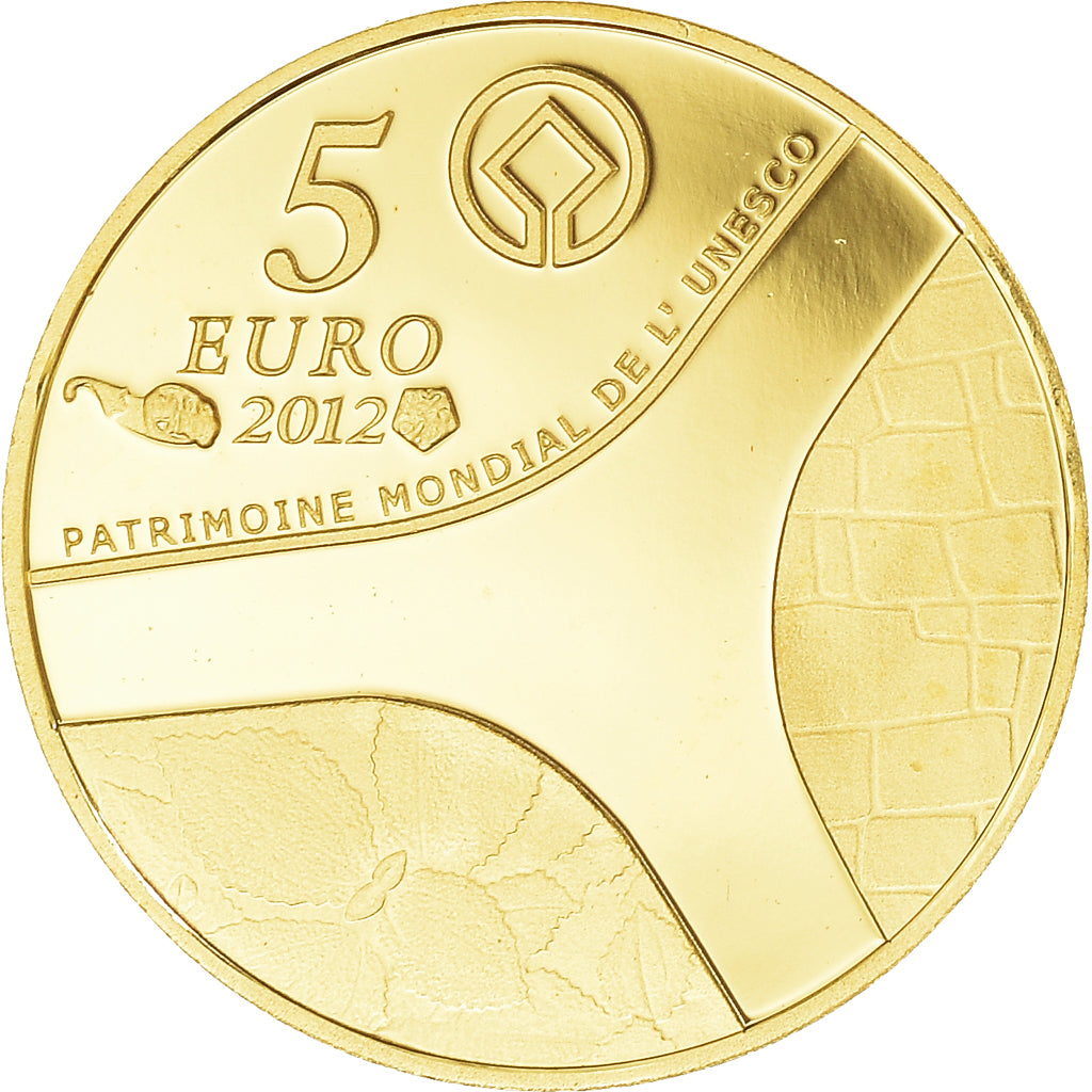 France, Monnaie de Paris, 5 Euro, Egypte, 2012, Paris, MS(65-70), Gold, KM:1907