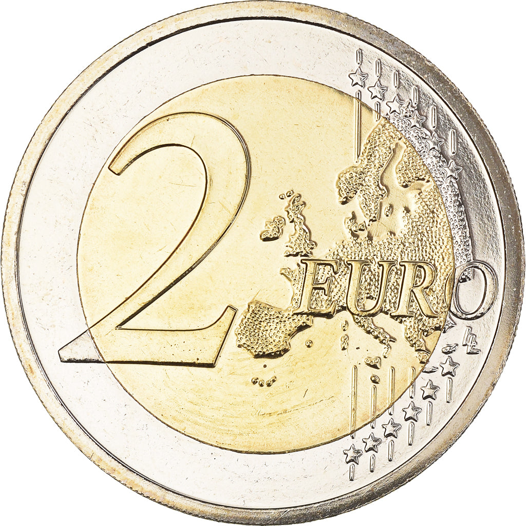 Slovenia, 2 Euro, Postojinska Jama, 2013, Colourized, MS(64), Bi-Metallic