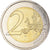 Portugal, 2 Euro, 25 de Abril, 2014, Colourized, SC+, Bimetálico