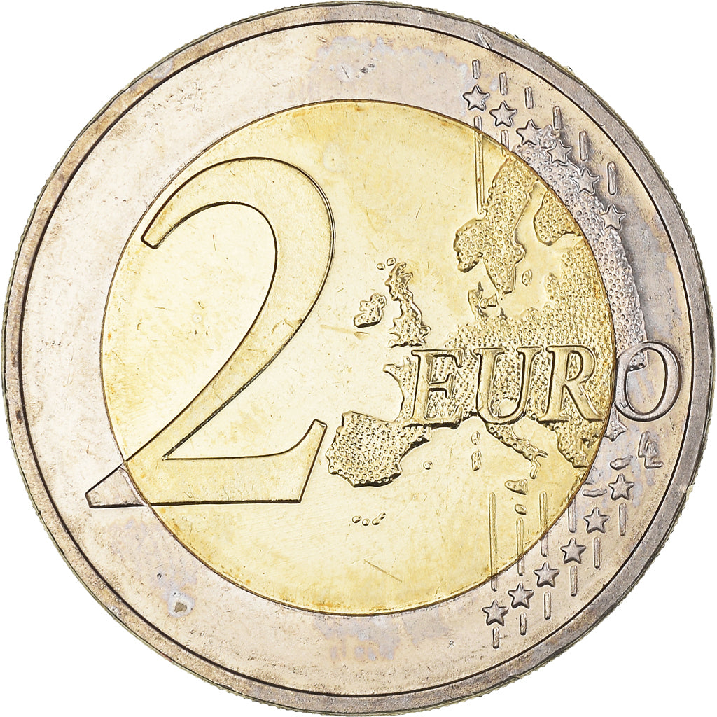 Bundesrepublik Deutschland, 2 Euro, 2011, Berlin, Colourized, UNZ+, Bi-Metallic