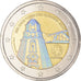Portugal, 2 Euro, 250 anos, 2013, Porto, Colourized, MS(64), Bimetaliczny