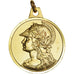 Francja, Medal, Marianne Casquée, France, 1981, AU(50-53), Brązowy