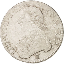 France, Louis XVI, Écu aux branches d'olivier, 1775, Limoges, F(12-15), KM564.7