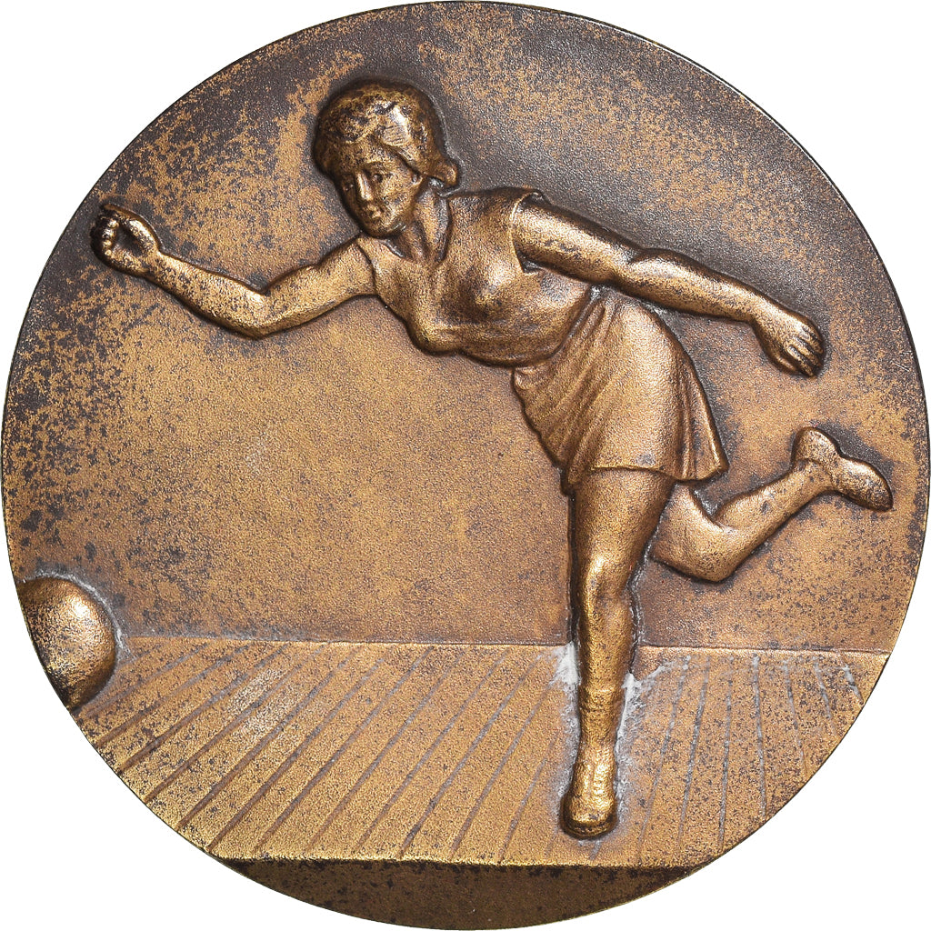 Francja, Medal, Bowling, Sport i wypoczynek, AU(50-53), Brązowy