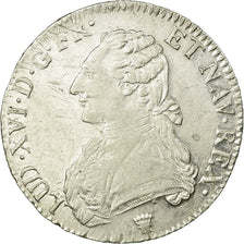 Moneda, Francia, Louis XVI, Écu aux branches d'olivier, Ecu, 1787, Limoges