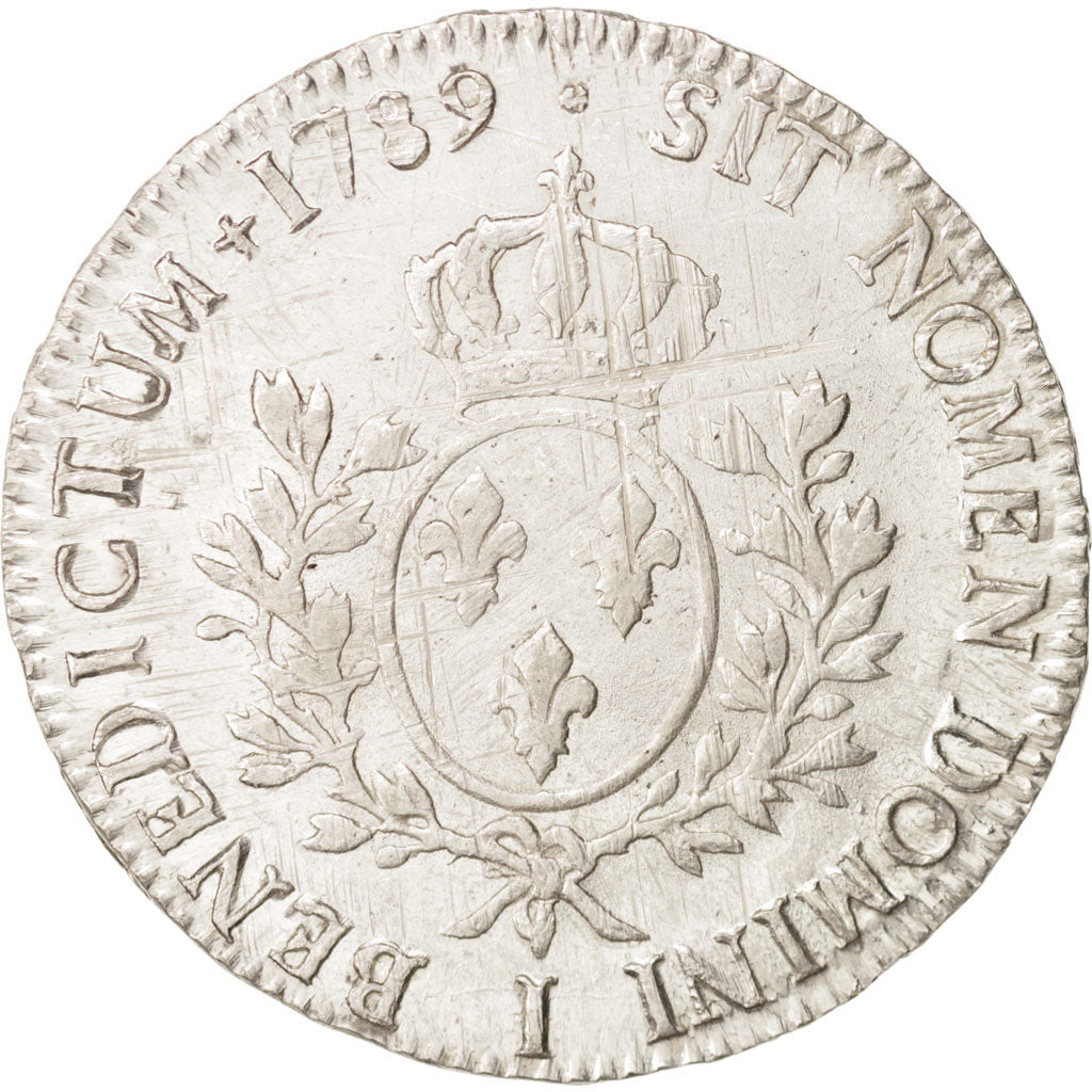 Coin, France, Louis XVI, Écu aux branches d'olivier, Ecu, 1789, Limoges